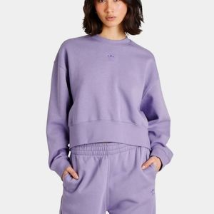 ADIDAS ORIGINALS WOMEN'S SWEATSHIRT MAGIC LILAC US S 8-10